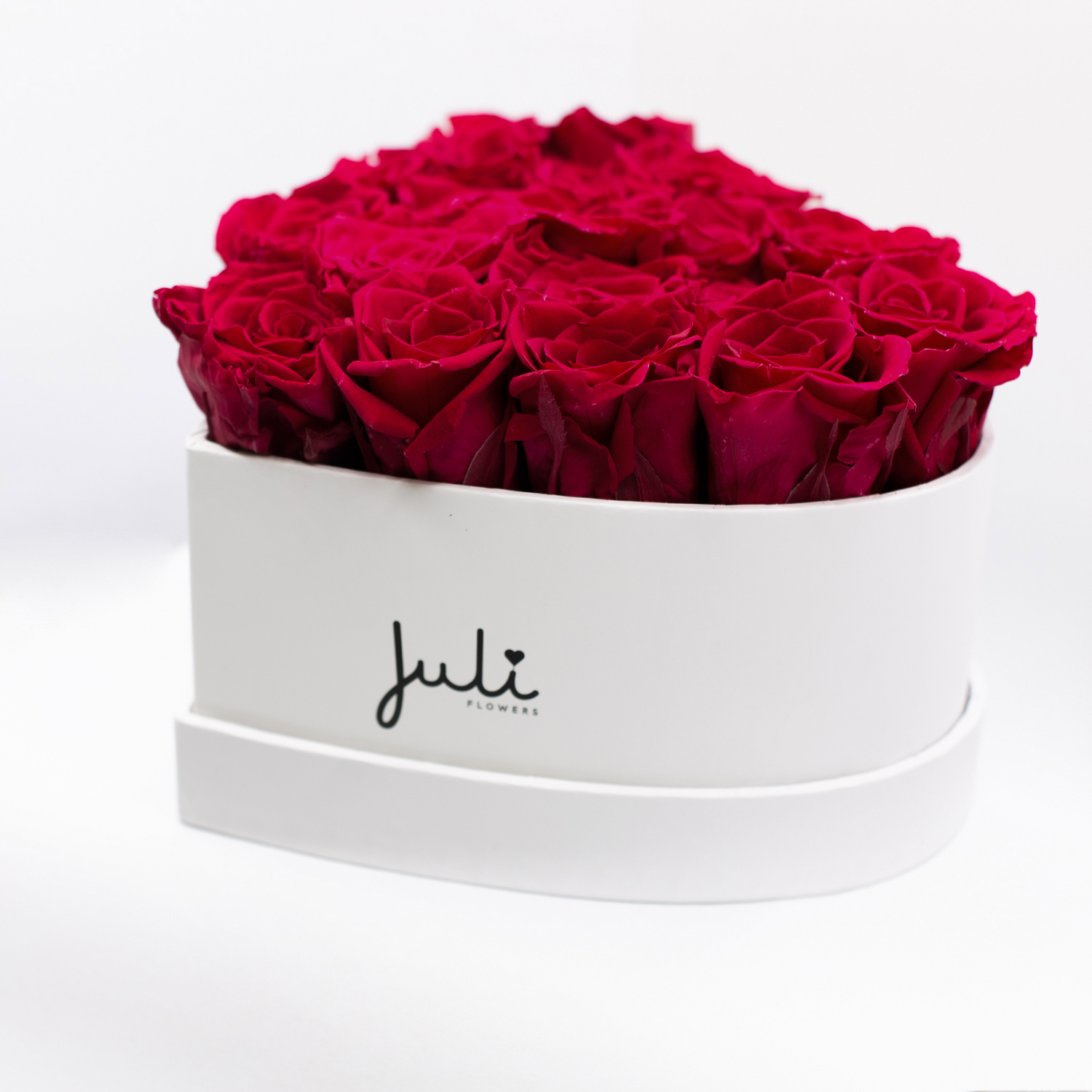 Rosen die nicht verwelken Geschenkbox